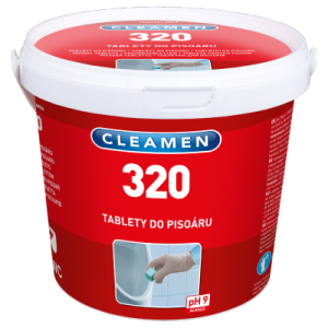CN - CLEAMEN 320 DEO - higieniczne tabletki do pisuarów 1,5 kg