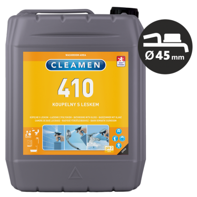 CN - CLEAMEN 410 - Czyszczenie sanitariatu, śnieżna biel - 5L