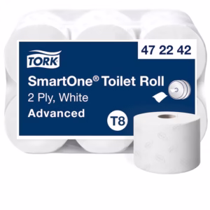 Tork - SmartOne T8 - Papier toaletowy w rolce - 2 warstwy (biały) 47 22 42