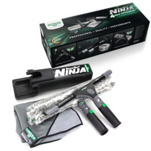 UNGER - Profesjonalny zestaw do mycia okien ErgoTec NINJA 4w1